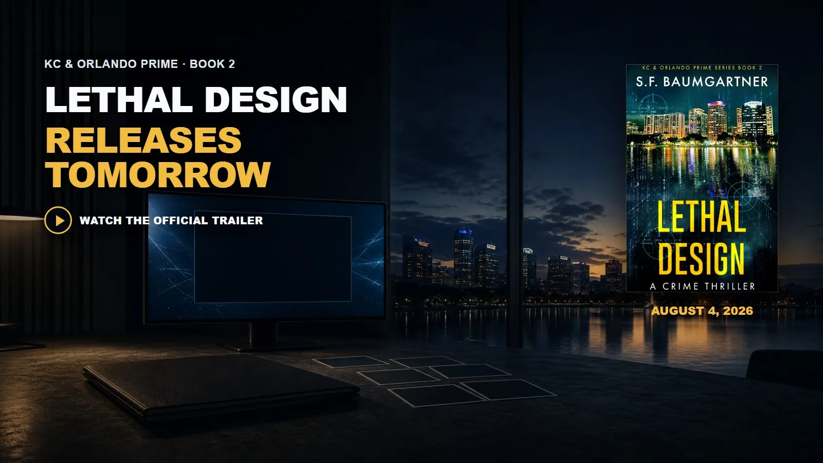 Lethal Design releases August 4, 2026