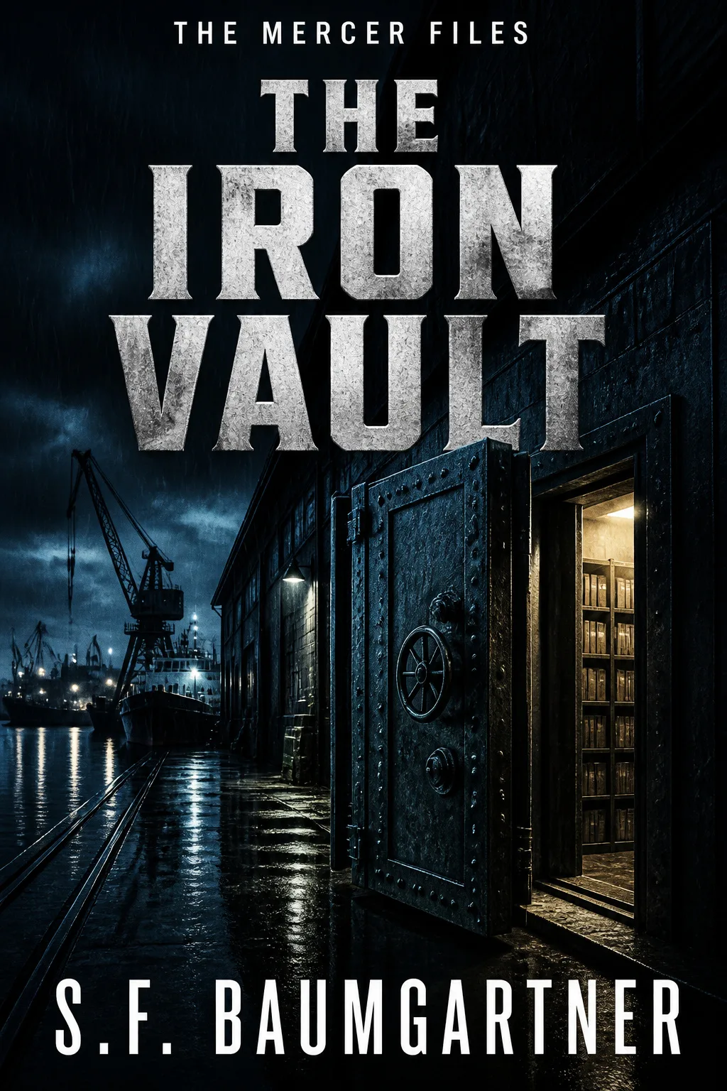The Iron Vault book cover by S.F. Baumgartner